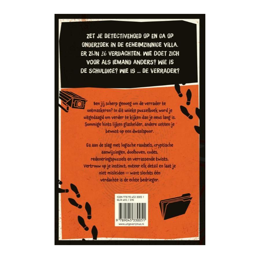 Mr. Brein vind de verrader puzzelboek - Afbeelding 2