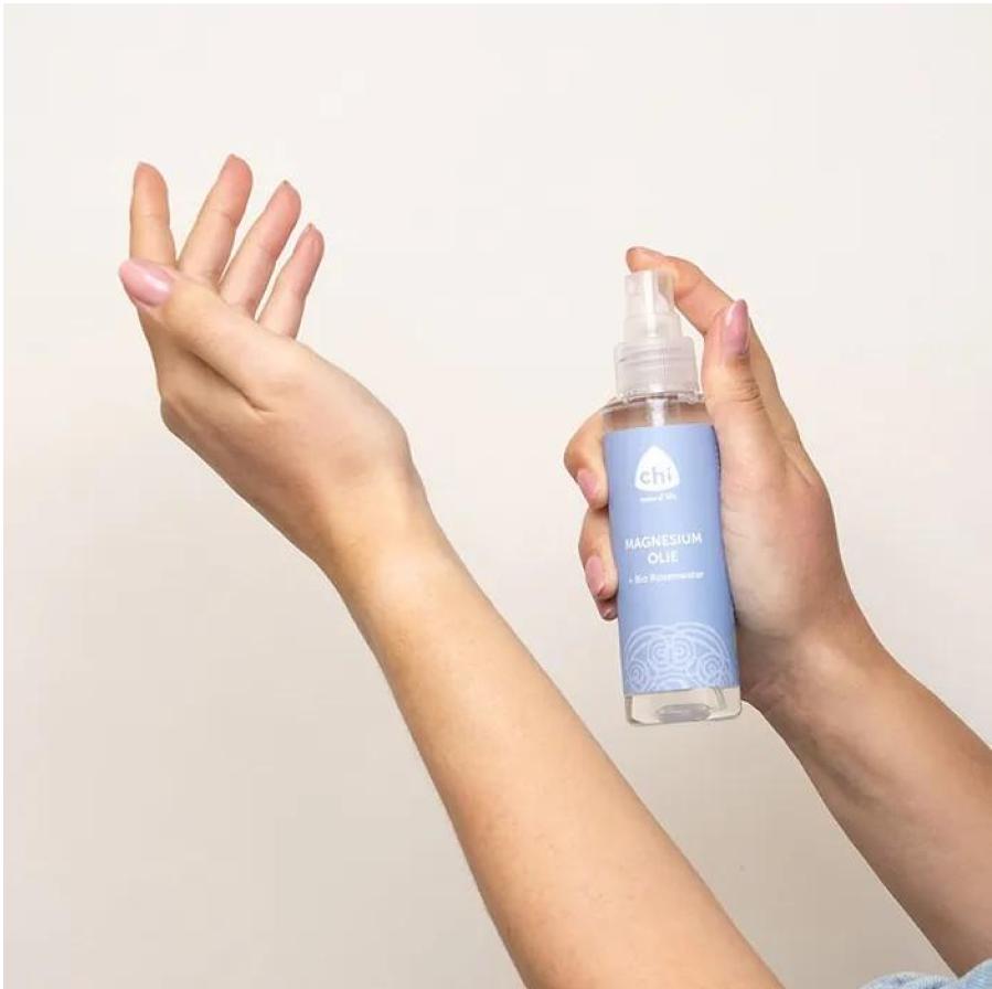 Magnesium olie Spray + Bio Rozenwater - Afbeelding 2