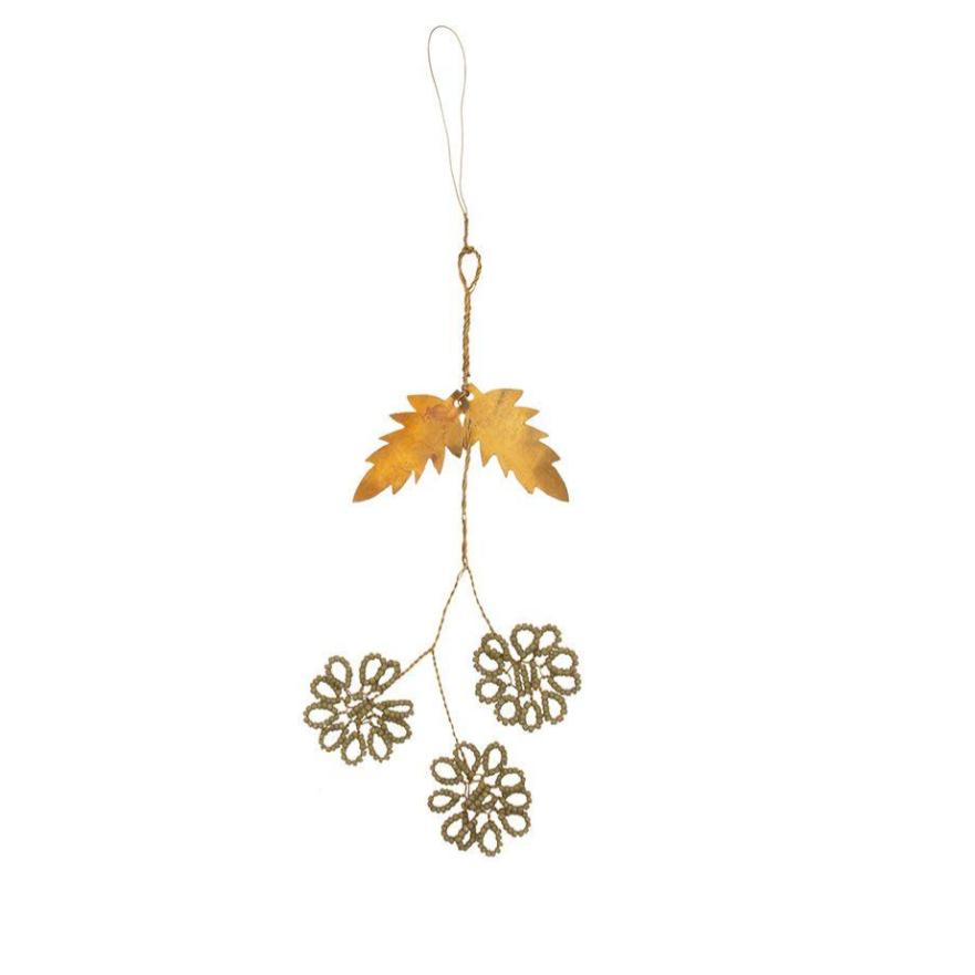 Beads Flowers Sage
